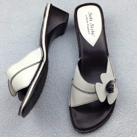 hush puppies white sandals